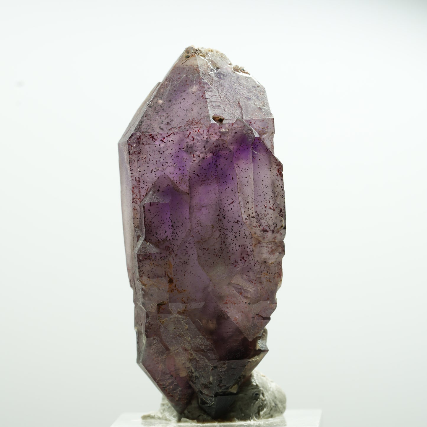 Enhydro Skelett Phantom Amethyst Doppelender, große Blase Brandberg, Namibia 26*12*12mm #13590
