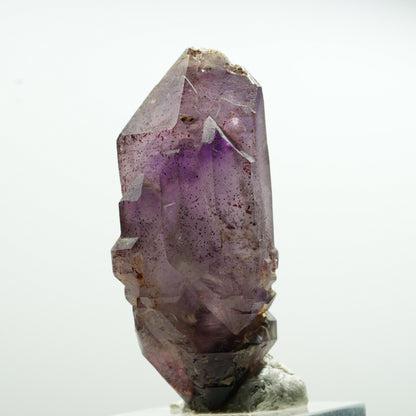 Enhydro Skelett Phantom Amethyst Doppelender, große Blase Brandberg, Namibia 26*12*12mm #13590