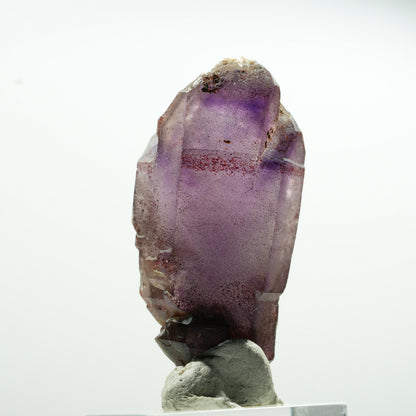 Enhydro Skelett Phantom Amethyst Doppelender, große Blase Brandberg, Namibia 26*12*12mm #13590