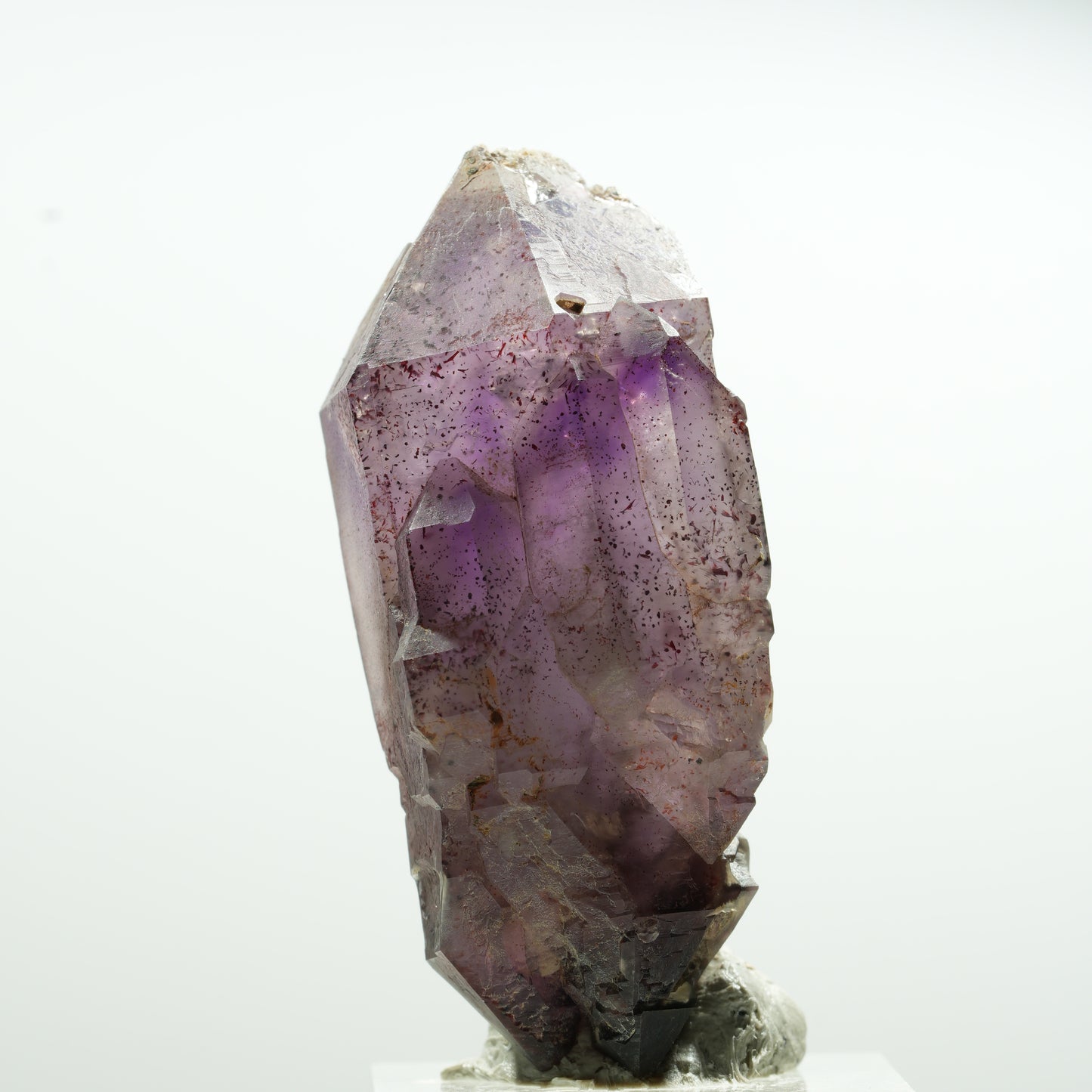 Enhydro Skelett Phantom Amethyst Doppelender, große Blase Brandberg, Namibia 26*12*12mm #13590