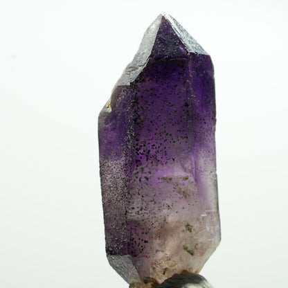 Seltene Phantom Amethyst Doppelender Spitze Brandberg, Namibia 25*10*8mm #13591