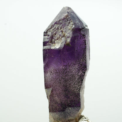 Seltene Phantom Amethyst Doppelender Spitze Brandberg, Namibia 25*10*8mm #13591