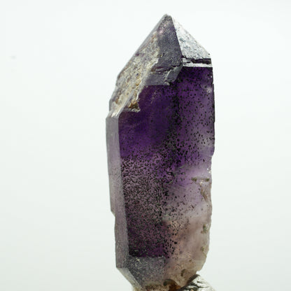 Seltene Phantom Amethyst Doppelender Spitze Brandberg, Namibia 25*10*8mm #13591