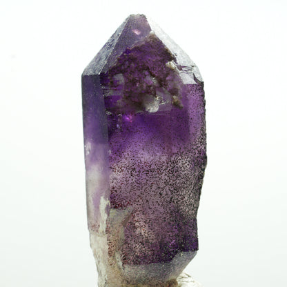 Seltene Phantom Amethyst Doppelender Spitze Brandberg, Namibia 25*10*8mm #13591