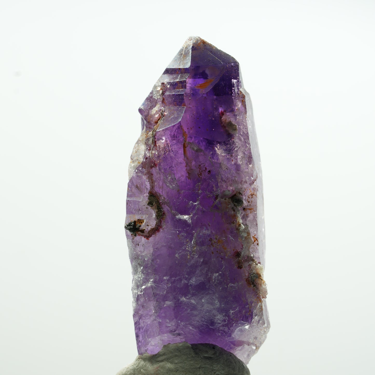 Skelett Phantom Amethyst Spitze Brandberg, Namibia 51*21*17mm #13594