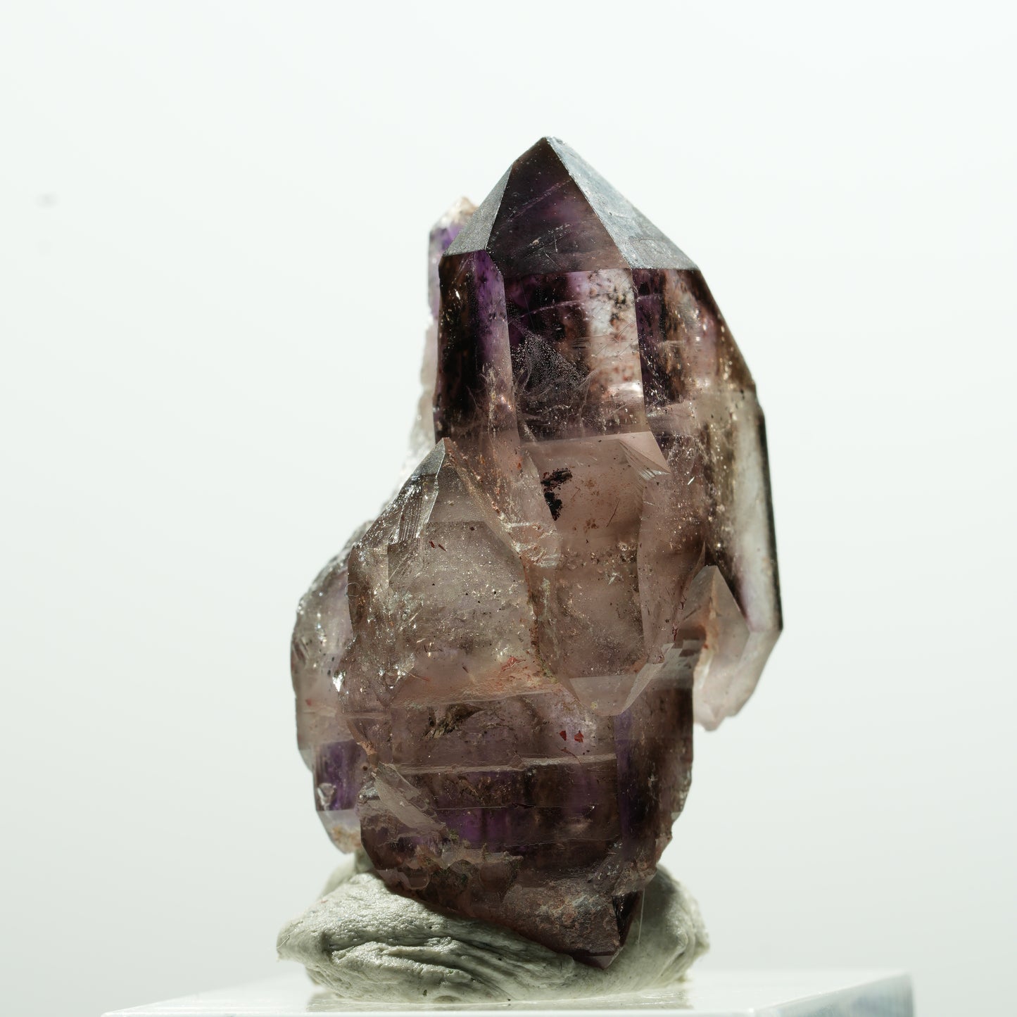 Skelett Phantom Amethyst Zepter Doppelender Spitzen Brandberg Namibia 38*21*19mm #13595