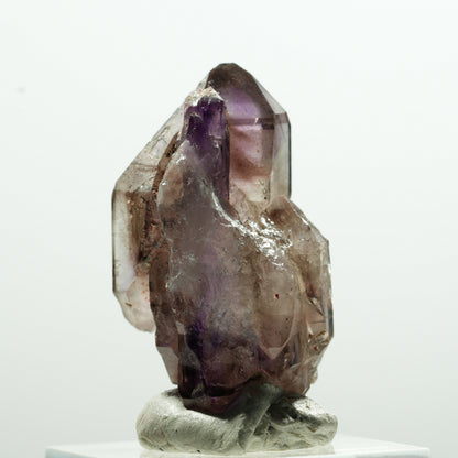 Skelett Phantom Amethyst Zepter Doppelender Spitzen Brandberg Namibia 38*21*19mm #13595