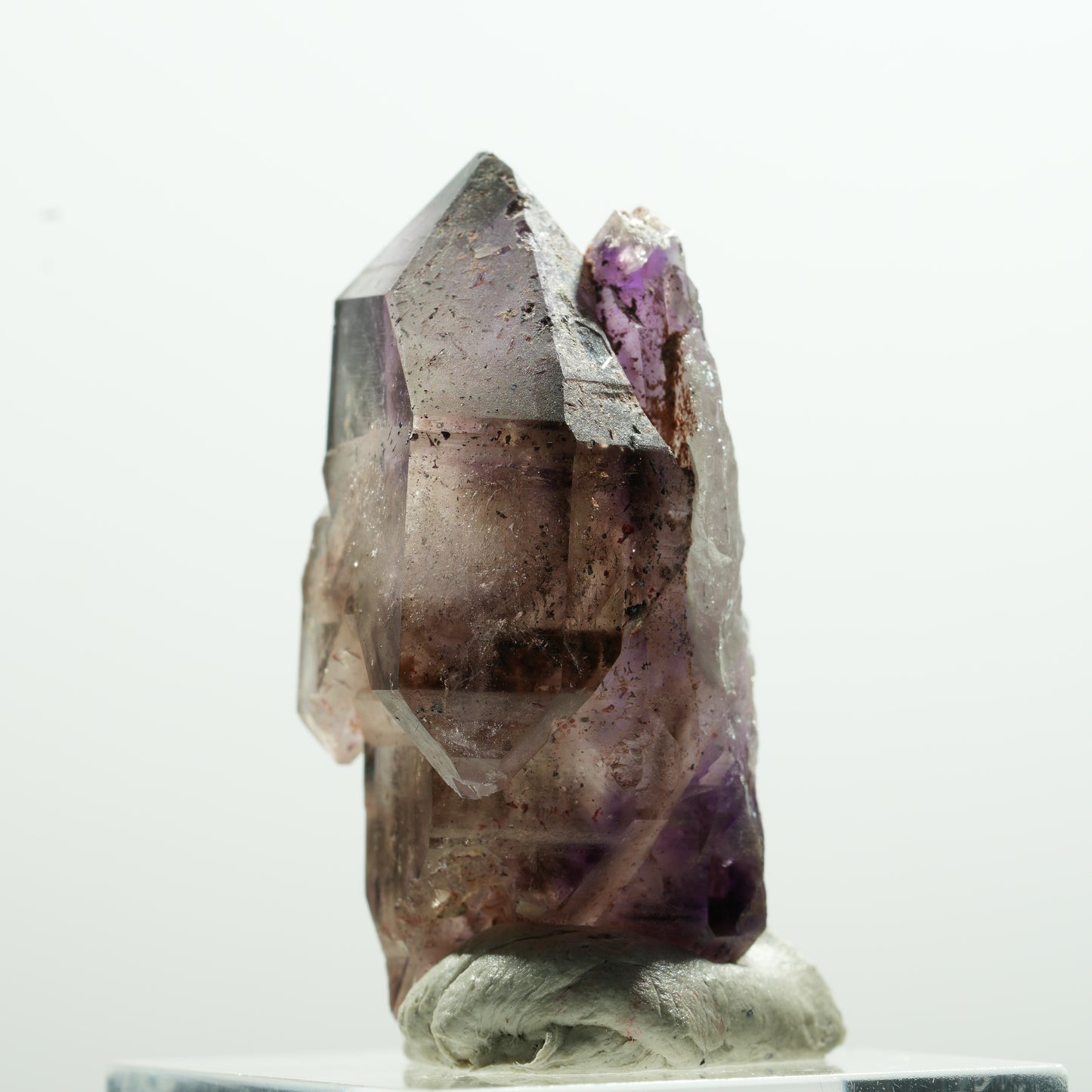 Skelett Phantom Amethyst Zepter Doppelender Spitzen Brandberg Namibia 38*21*19mm #13595