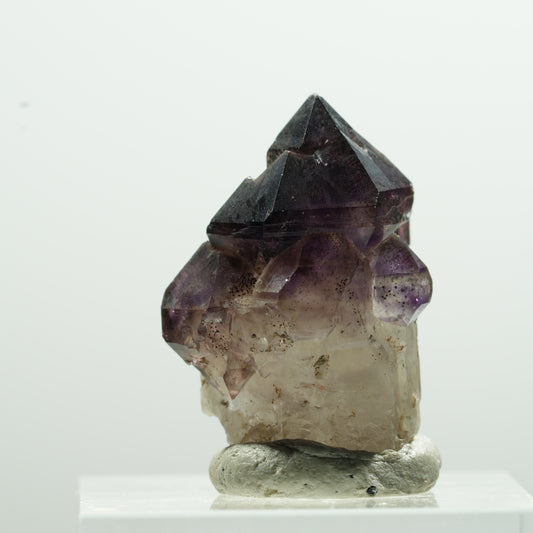 Skelett Phantom Amethyst Zepter Doppelender Spitzen Brandberg Namibia 26*17*16mm #13596