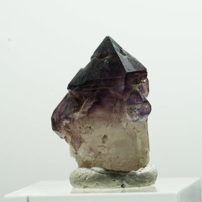 Skelett Phantom Amethyst Zepter Doppelender Spitzen Brandberg Namibia 26*17*16mm #13596
