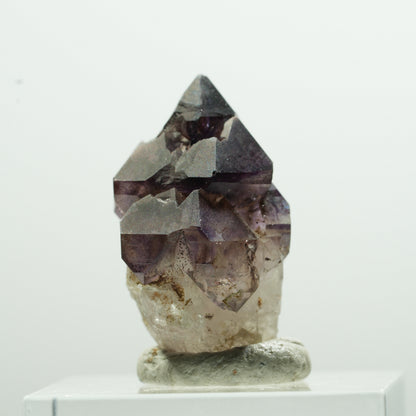 Skelett Phantom Amethyst Zepter Doppelender Spitzen Brandberg Namibia 26*17*16mm #13596