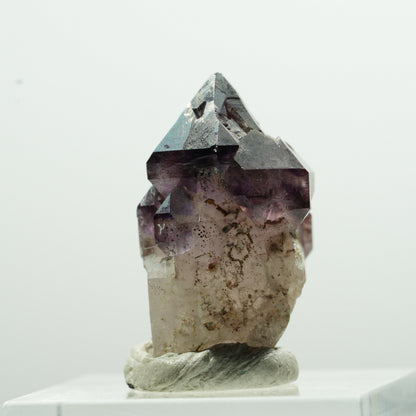 Skelett Phantom Amethyst Zepter Doppelender Spitzen Brandberg Namibia 26*17*16mm #13596