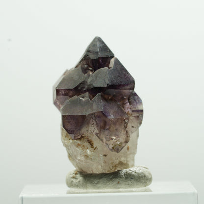 Skelett Phantom Amethyst Zepter Doppelender Spitzen Brandberg Namibia 26*17*16mm #13596