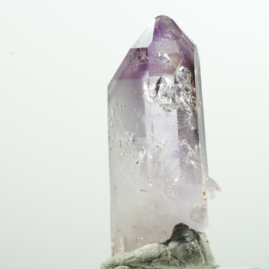 Enhydro Phantom Amethyst Spitze, 1x Blase Goboboseb, Namibia 43*19*15mm #13598