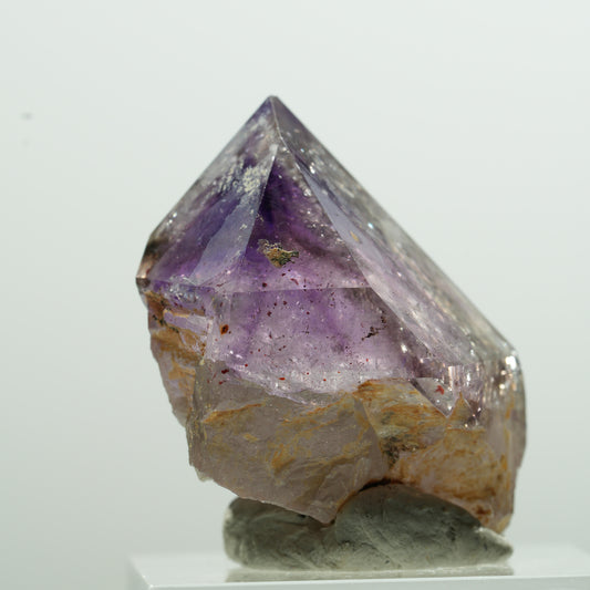 Seltene Skelett Phantom Amethyst Spitze Goboboseb, Namibia 30*24*23mm #13599