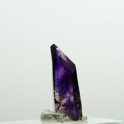 Seltene Harlekin Phantom Amethyst Spitze Goboboseb, Namibia 21*11*8mm #13601