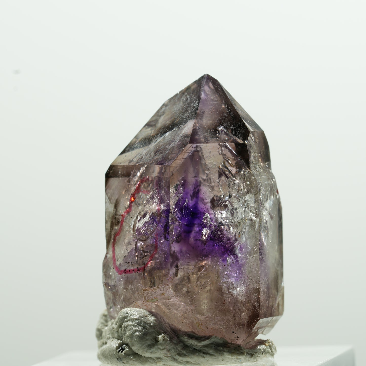 Enhydro Skelett Phantom Amethyst, große Blase Goboboseb, Namibia 28*17*16mm #13602