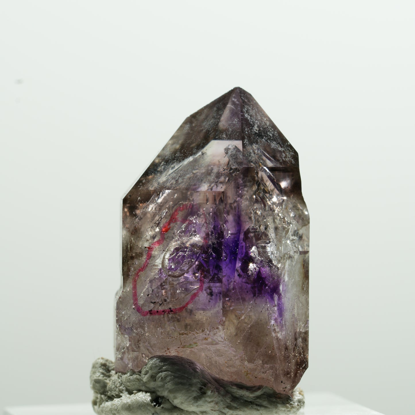 Enhydro Skelett Phantom Amethyst, große Blase Goboboseb, Namibia 28*17*16mm #13602