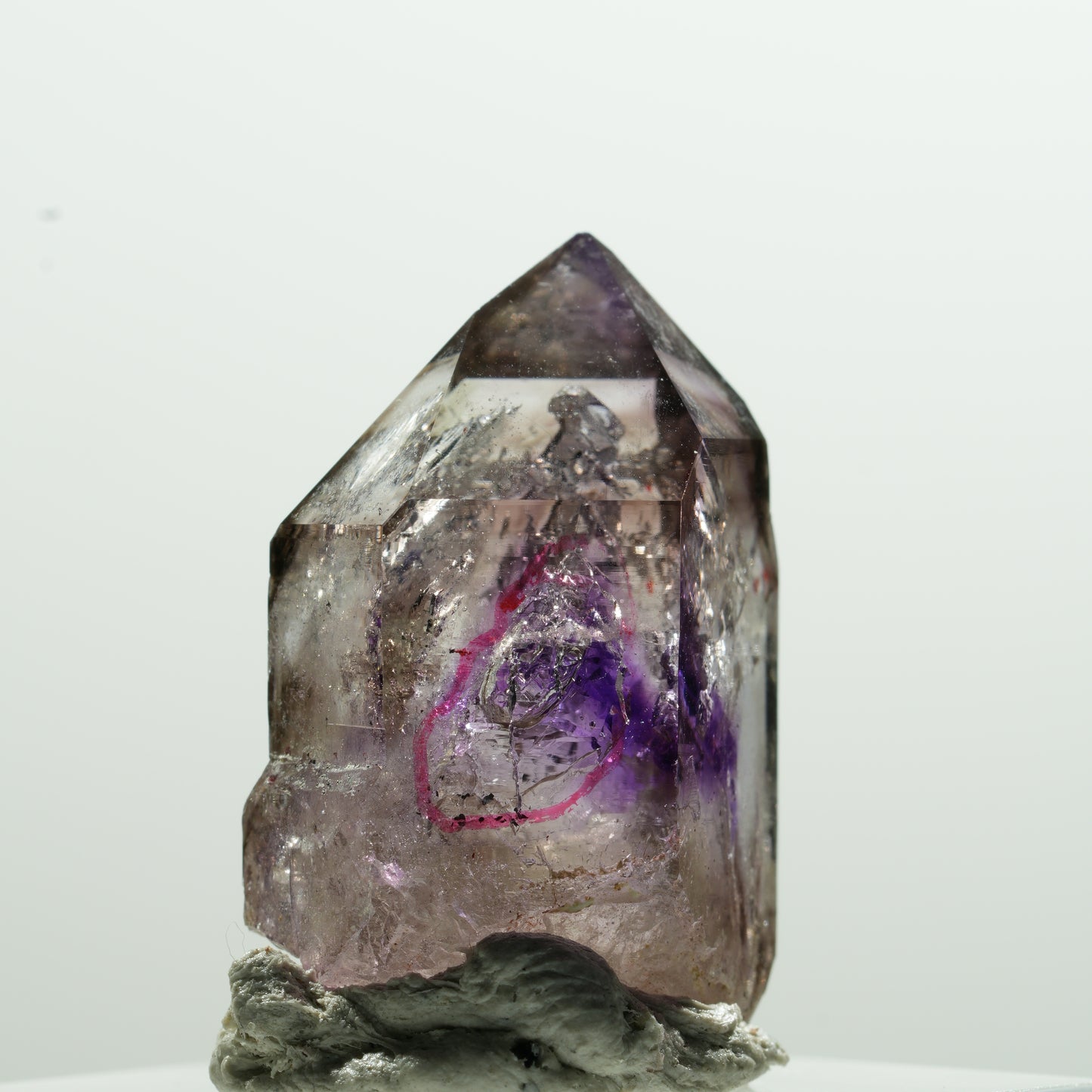 Enhydro Skelett Phantom Amethyst, große Blase Goboboseb, Namibia 28*17*16mm #13602
