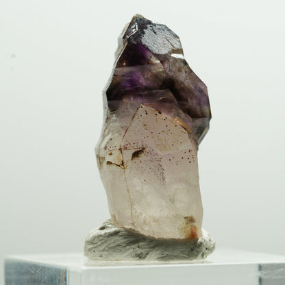 Seltene Phantom Amethyst Skelett Zepter Spitze Brandberg, Namibia 30*17*14mm #13604
