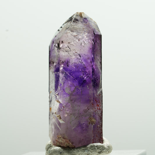 Seltene Skelett Phantom Amethyst Spitze Brandberg, Namibia 35*13*8mm #13605