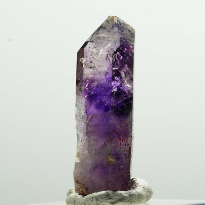 Seltene Skelett Phantom Amethyst Spitze Brandberg, Namibia 35*13*8mm #13605