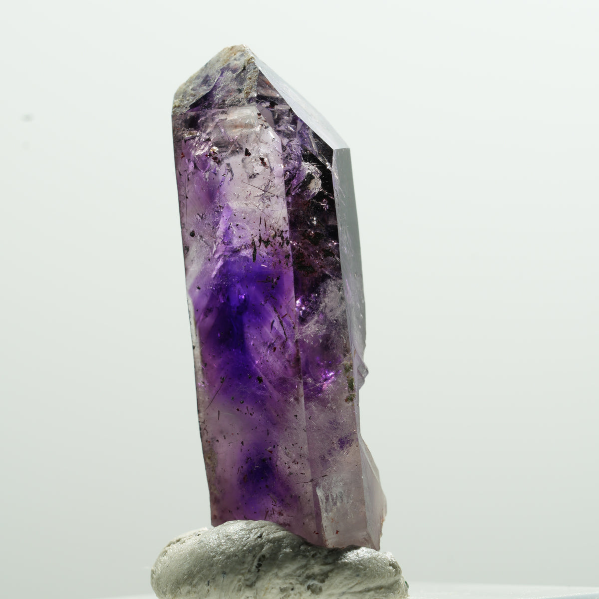 Seltene Skelett Phantom Amethyst Spitze Brandberg, Namibia 35*13*8mm #13605