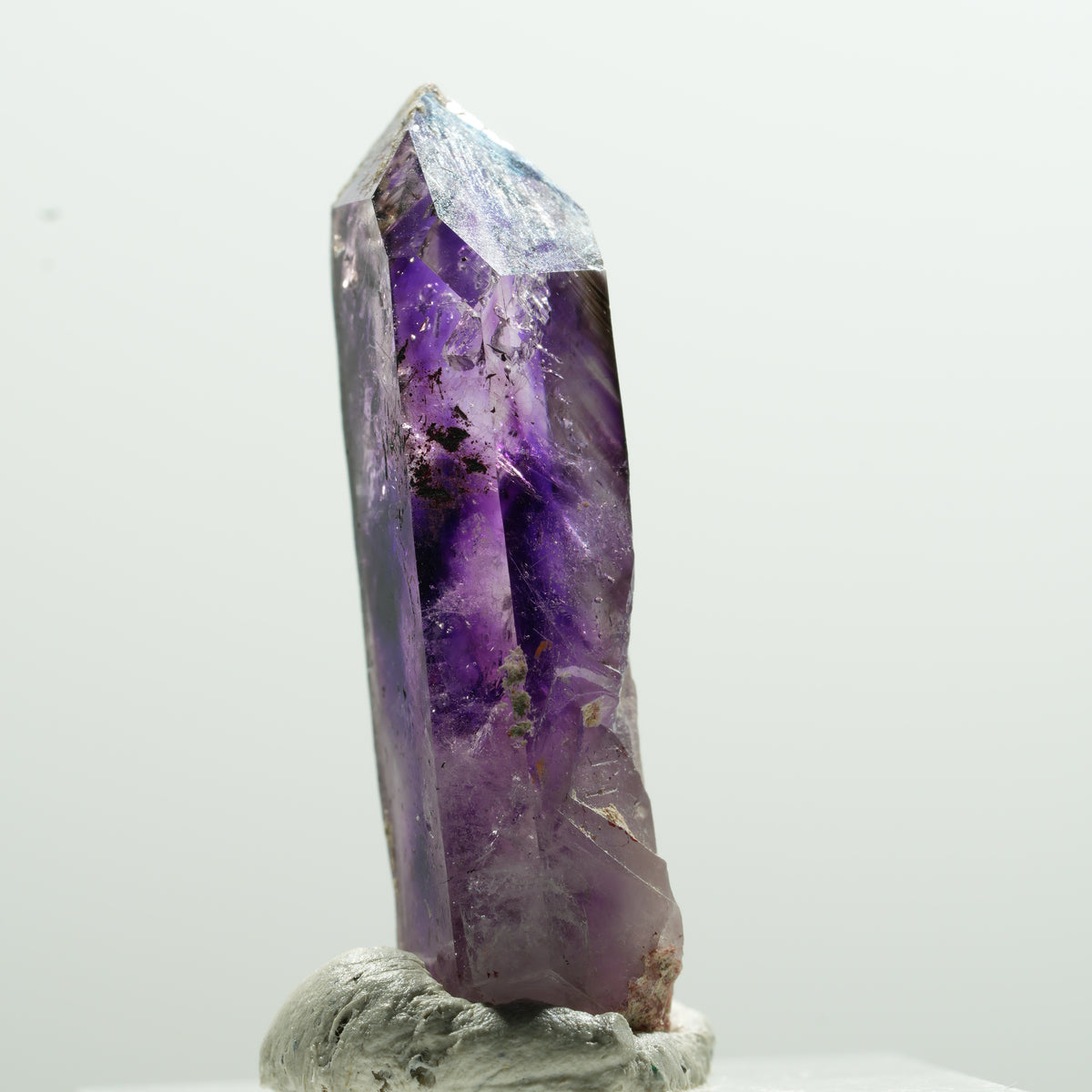 Seltene Skelett Phantom Amethyst Spitze Brandberg, Namibia 35*13*8mm #13605