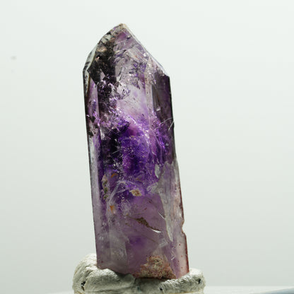 Seltene Skelett Phantom Amethyst Spitze Brandberg, Namibia 35*13*8mm #13605