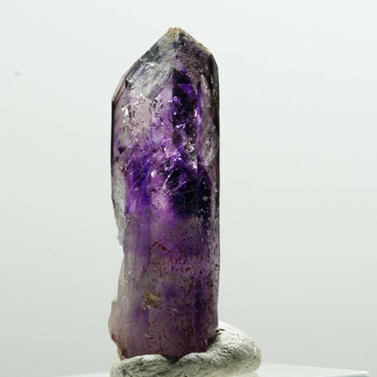 Seltene Skelett Phantom Amethyst Spitze Brandberg, Namibia 35*13*8mm #13605