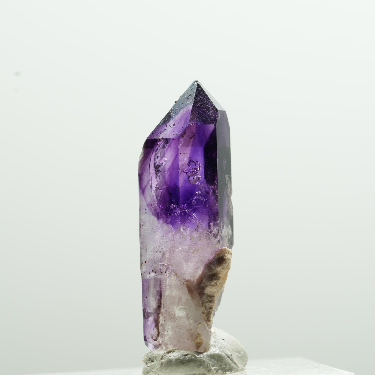 Seltene Phantom Amethyst Spitze Brandberg, Namibia 29*11*9mm #13606