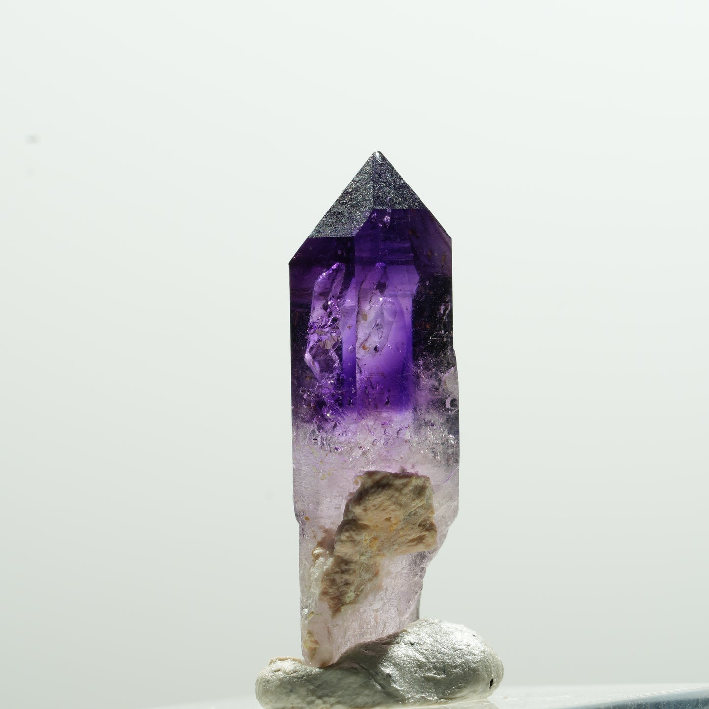 Seltene Phantom Amethyst Spitze Brandberg, Namibia 29*11*9mm #13606