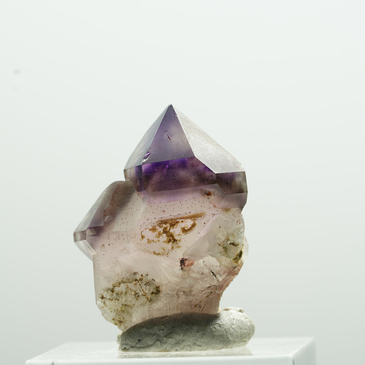Seltene Phantom Amethyst Skelett Zepter Spitze Brandberg, Namibia 27*19*18mm #13608