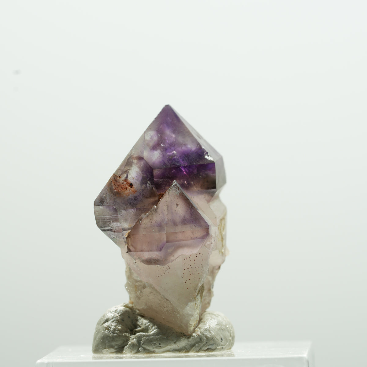 Seltene Phantom Amethyst Skelett Zepter Spitze Brandberg, Namibia 27*19*18mm #13608