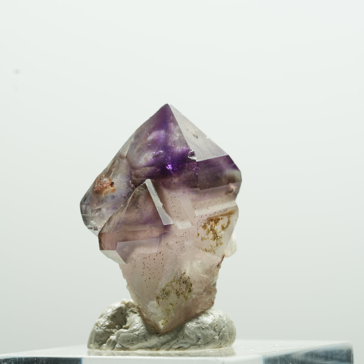 Seltene Phantom Amethyst Skelett Zepter Spitze Brandberg, Namibia 27*19*18mm #13608