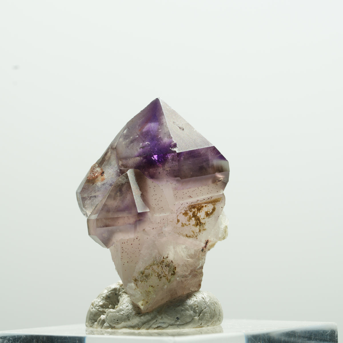 Seltene Phantom Amethyst Skelett Zepter Spitze Brandberg, Namibia 27*19*18mm #13608