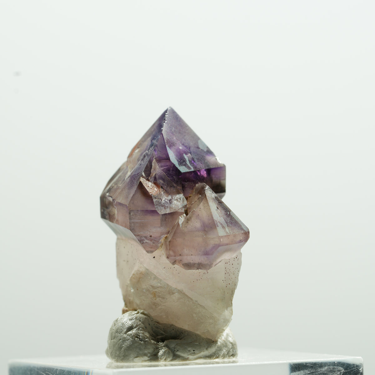 Seltene Phantom Amethyst Skelett Zepter Spitze Brandberg, Namibia 27*19*18mm #13608