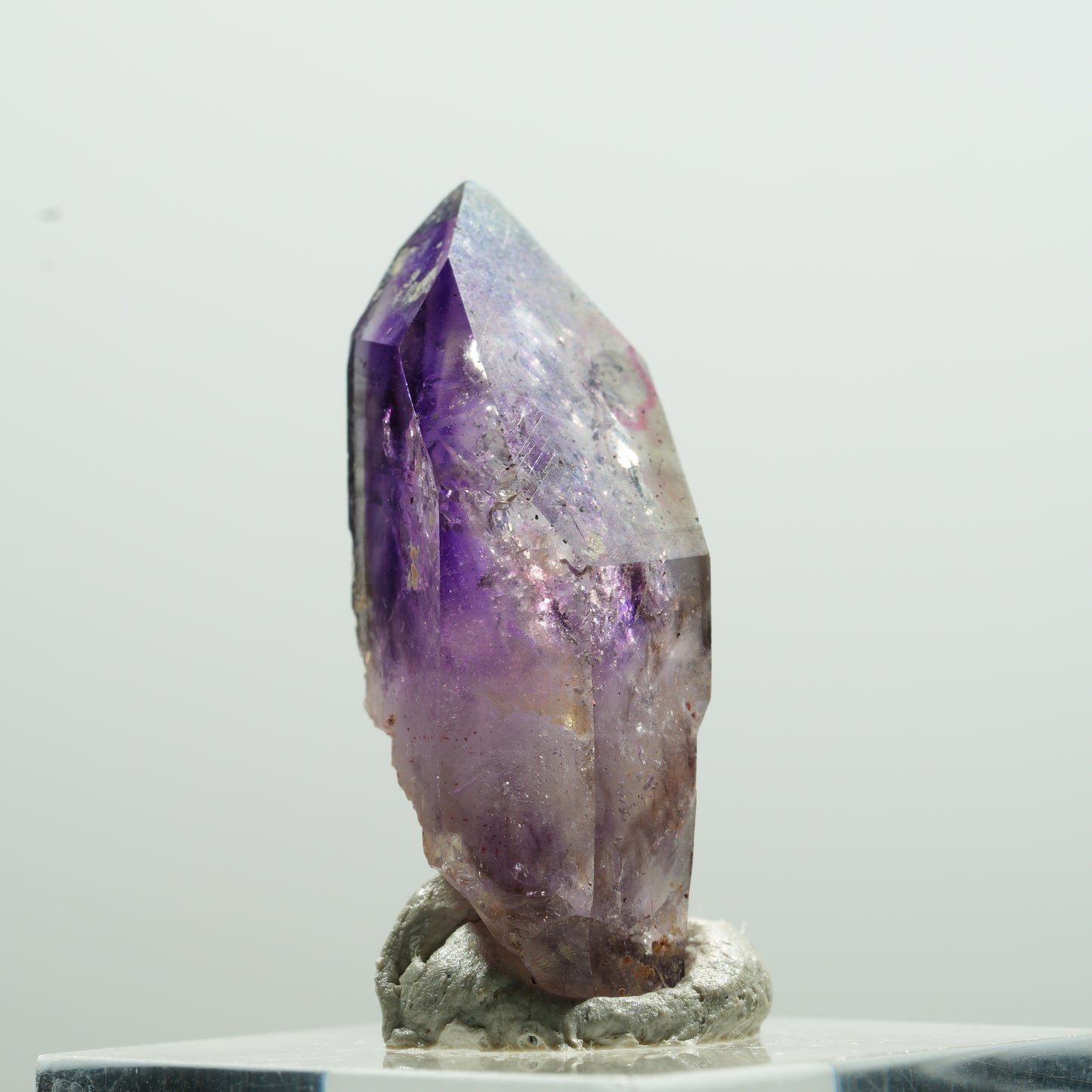 Seltene Skelett Phantom Amethyst Spitze Brandberg, Namibia 33*16*11mm #13609