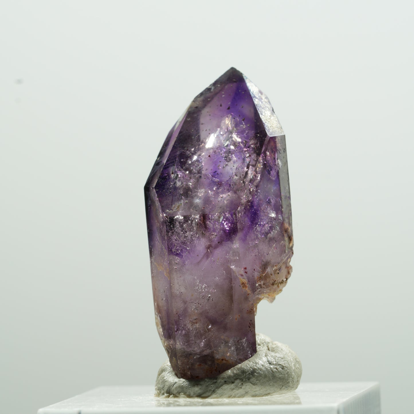 Seltene Skelett Phantom Amethyst Spitze Brandberg, Namibia 33*16*11mm #13609