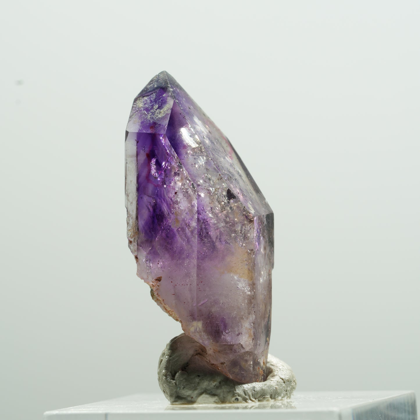 Seltene Skelett Phantom Amethyst Spitze Brandberg, Namibia 33*16*11mm #13609