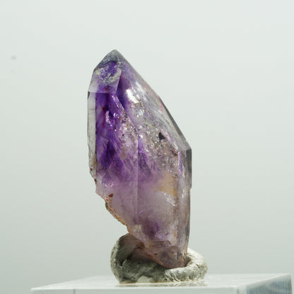 Seltene Skelett Phantom Amethyst Spitze Brandberg, Namibia 33*16*11mm #13609