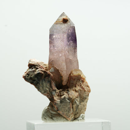 Seltene Phantom Amethyst mit Eisen Spitze auf Matrix Brandberg, Namibia 44*29*26mm #13610