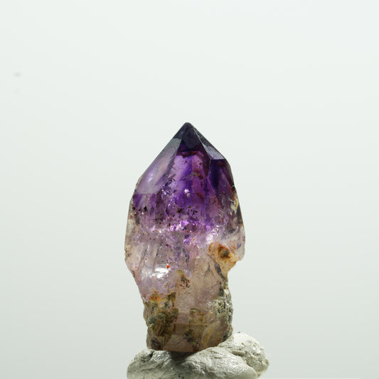 Seltene Phantom Amethyst Zepter Spitze Brandberg, Namibia 28*15*11mm #13611
