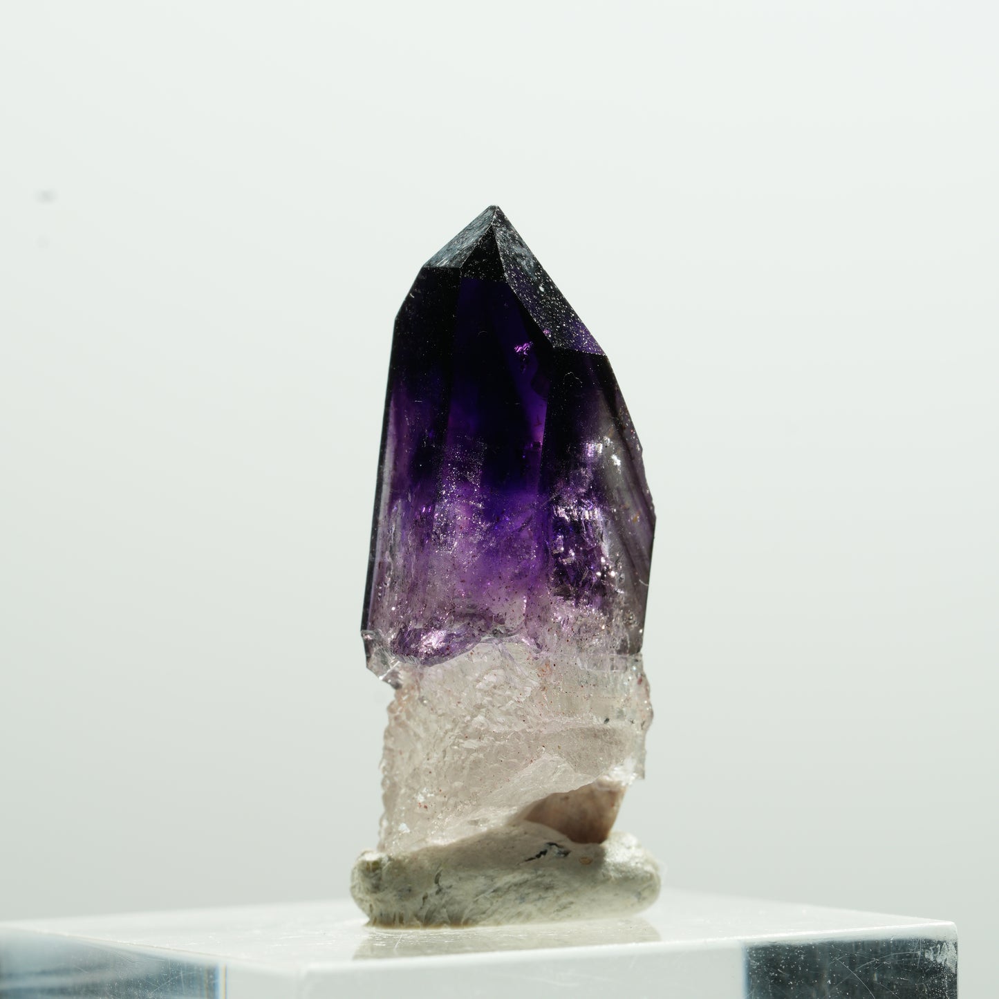 Seltene Skelett Phantom Amethyst Spitze Brandberg, Namibia 29*14*10mm #13613