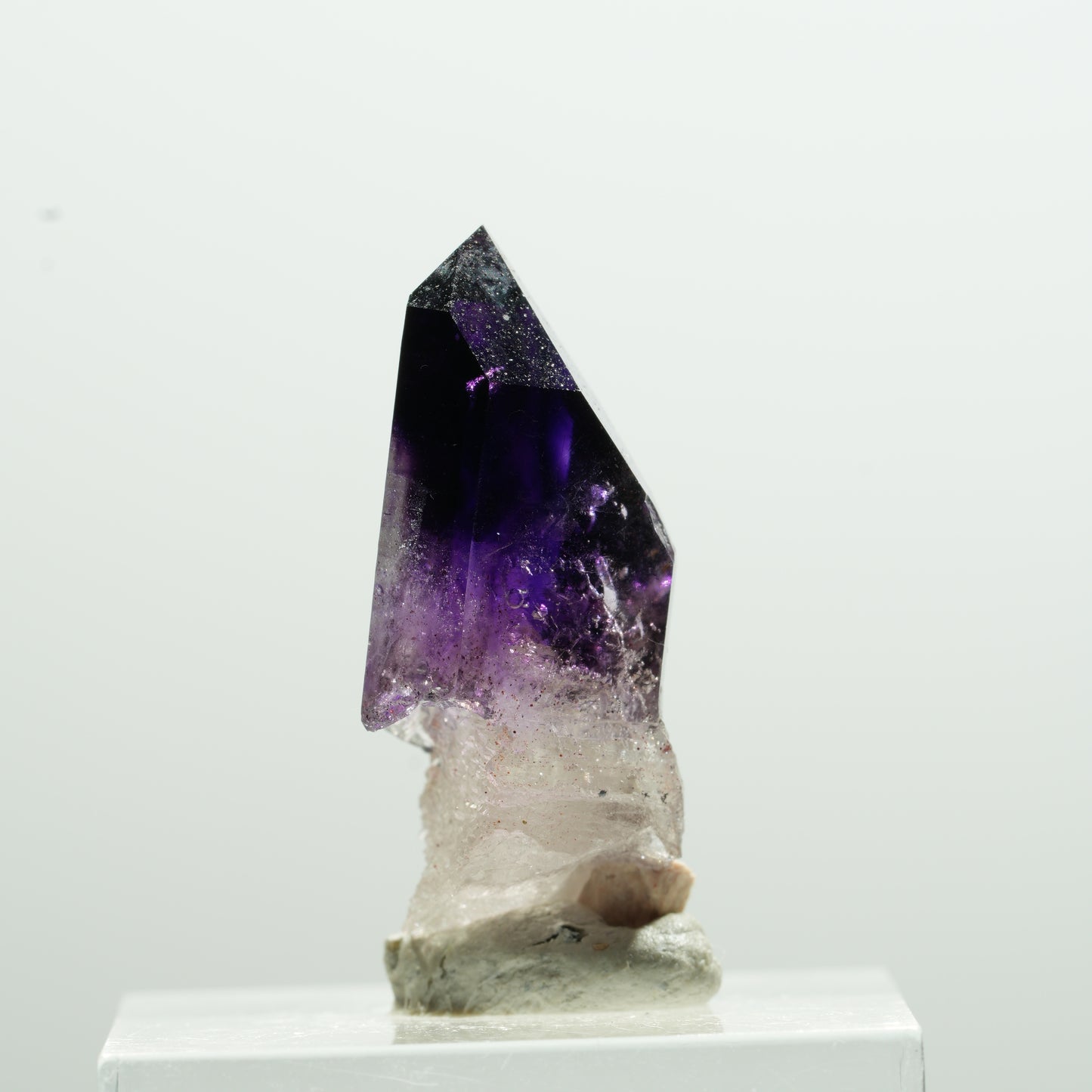 Seltene Skelett Phantom Amethyst Spitze Brandberg, Namibia 29*14*10mm #13613