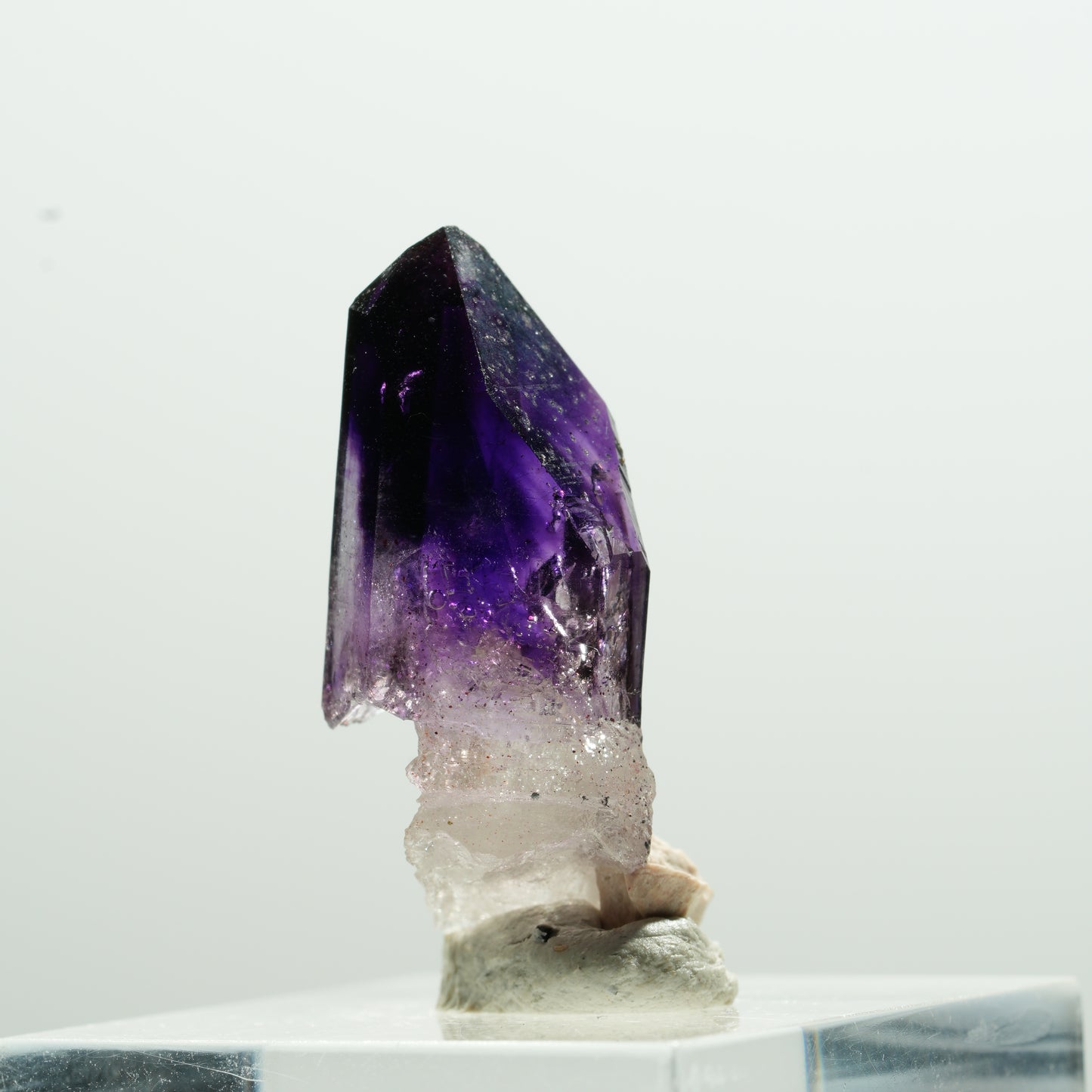 Seltene Skelett Phantom Amethyst Spitze Brandberg, Namibia 29*14*10mm #13613