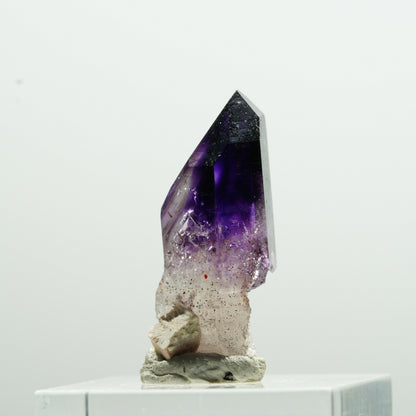 Seltene Skelett Phantom Amethyst Spitze Brandberg, Namibia 29*14*10mm #13613