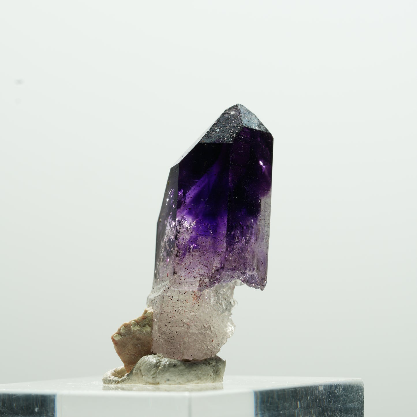 Seltene Skelett Phantom Amethyst Spitze Brandberg, Namibia 29*14*10mm #13613