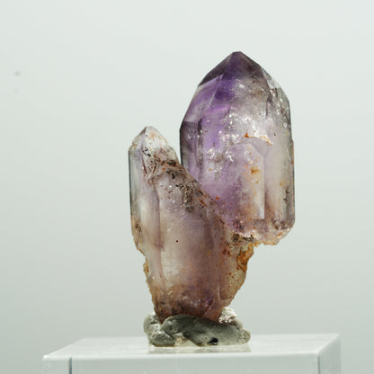Seltene Phantom Amethyst Doppelender Spitzen Brandberg, Namibia 32*19*10mm #13614