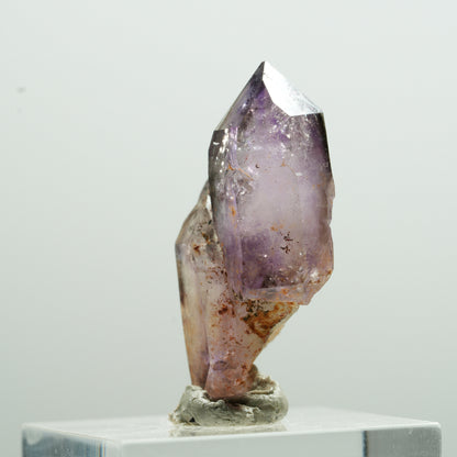 Seltene Phantom Amethyst Doppelender Spitzen Brandberg, Namibia 32*19*10mm #13614